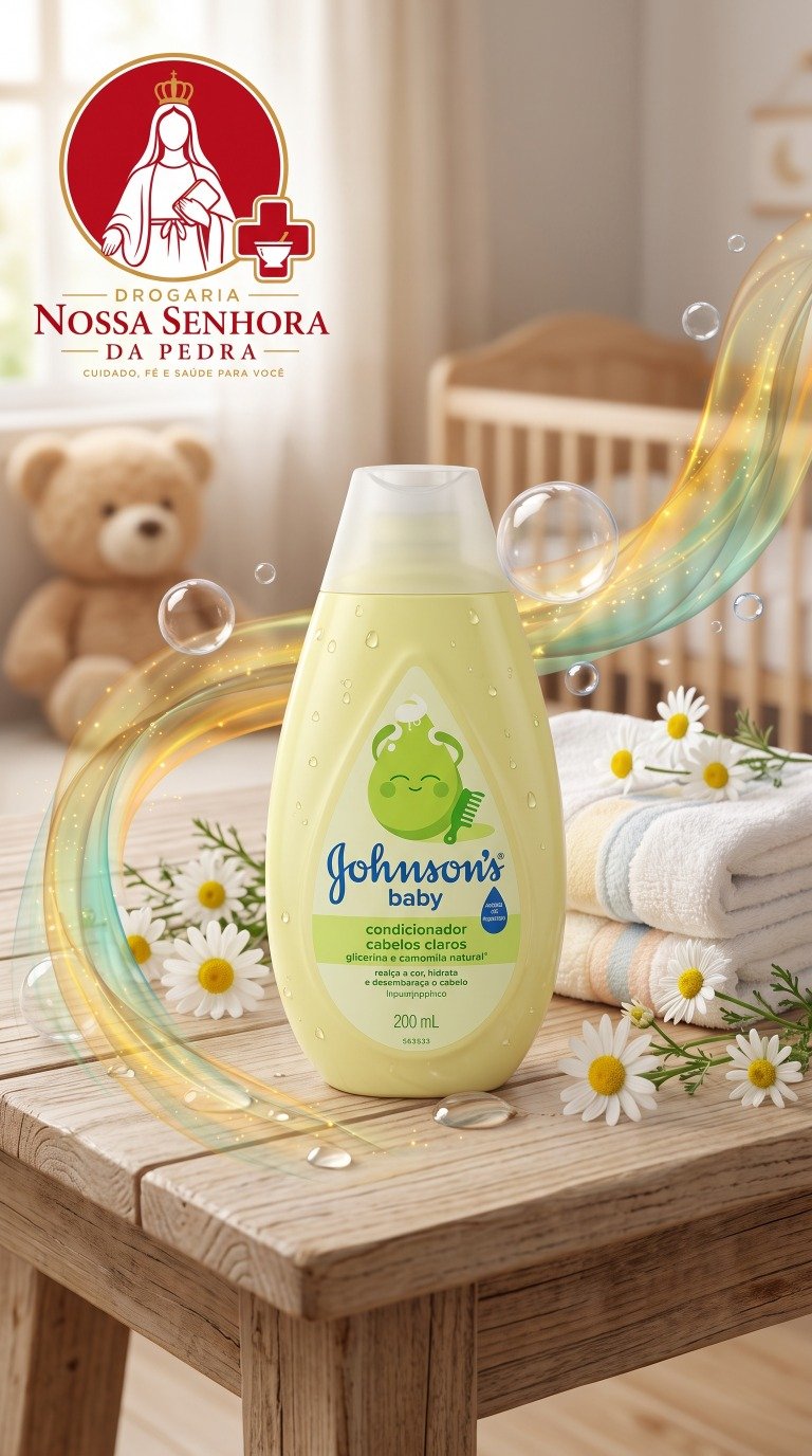 Condicionador Johnson's Baby